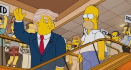 Donald Trump on an episode of The Simpsons